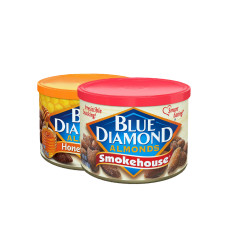 Blue Diamond Almonds Honey Roasted 170 gm And Almonds Smokehouse 170 gm BUY 1 GET 1